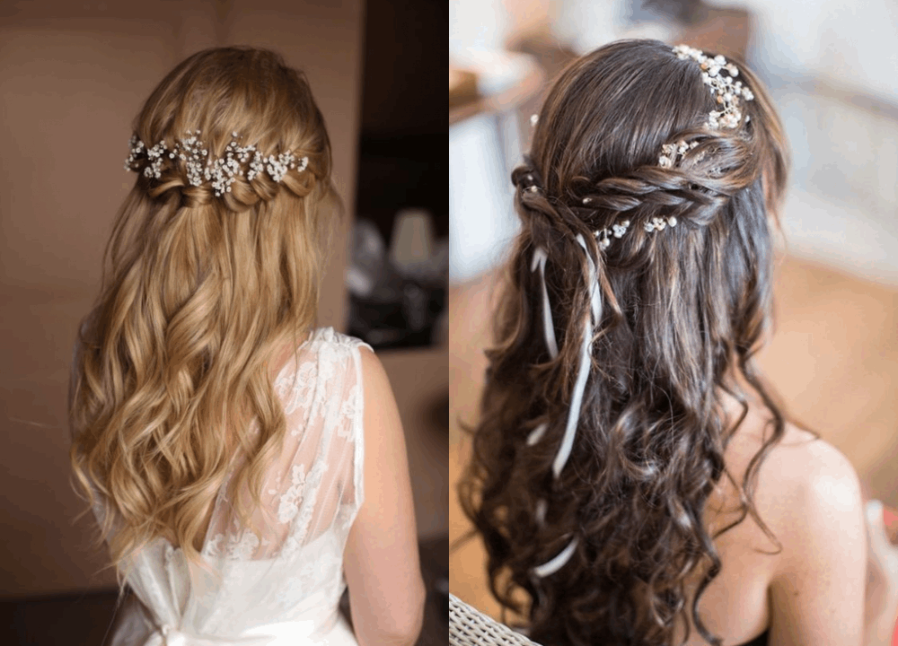 Những kiểu tóc cô dâu đơn giản mà đẹp